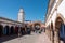 Idyllic alley in the medina of Essaouira in Morocco