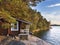 Idyllic cottage next to the Baltic Sea