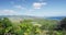 Idyllic Green Landscape At Diamond Head State Monument