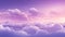 idyllic heaven with purple and pink fluffy colorful clouds, soft and pastel cloudscape with natural light background