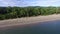 Idyllic island shot using a drone