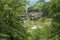 Idyllic landscape of Gokayama Village in Japan