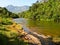 Idyllic landscape in Sri Lanka