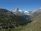 Idyllic Landscape In Zermatt