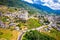 Idyllic mountain town of Tresivio in Province of Sondrio, Lombardy