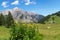 Idyllic Rocky Mountains Scenery. Austria, Alps, near Walderalm