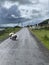 Idyllic Rural Road on Achill Island, Ireland