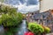 Idyllic scenery at Pont-Aven, a commune in the Finistere department of Brittany (Bretagne) in northwestern France