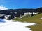 An idyllic snow fairy tale in the early spring at the foot of the Churfirsten Alpine Range, Wildhaus - Canton of St. Gallen