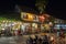 Idyllic street in Luang Prabang at night