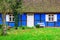 Idyllic thatched-roof cottage at the Lieper Winkel, Usedom, Germany