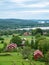 Idyllic, typical swedish cottage in summer time