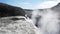 Idyllic view of Gullfoss waterfall in Golden Circle in Iceland.