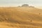 Idyllic view of hilly farmland in Tuscany