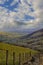 An idyllic View of a Sunlit Valley in the Yorkshire Dales.