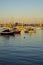 Idyllic view of Williamstown with its many sailboats in the background