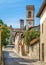 The idyllic village of Corciano, near Perugia, in the Umbria region of Italy.