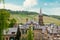 Idyllic village Lieser beside moselle river