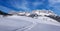 Idyllic winter landscape, Wilder Kaiser, Kitzbuehel, Tyrol, Austria