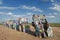 iew of the Cadillac Ranch along the US Route 66, near the city of Amarillo, Texas