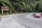 Iew of road and signage to ladang teh sg. palas located at cameron highlands, malaysia