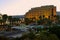 iew of the sunset on hotels in Eilat