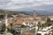 Iew from the top ok Kamerlengo castle of the venetian architecture of trogir old town