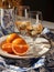 If Matisse Was A Photographer, A Plate Of Oranges And Wine Glasses