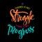 If there is no struggle there is no progress.