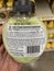 IGA Grocery store Inglehoffer ingredients label Wasabi