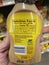 IGA Grocery store ingredients label Frenches honey mustard