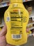 IGA Grocery store ingredients label Frenches yellow mustard