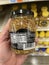 IGA Grocery store ingredients label Maille whole grain mustard