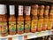 IGA KJs Retail store hot sauce variety and prices