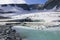 On the IGAN Glacier. The Polar Urals. Yamalo-Nenets District, Russia