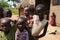 Iganga region of Uganda: July 4, 2016. Unidentified children posing for photography.