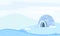 Igloo Building for North People, Housing on Nature