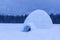 Igloo, snow, winter