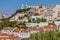 Igreja & Convento (Church and Convent) da Graca on a hill in Lisbon, Portug