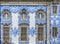 Igreja do Carmo Church of Carmelites with tiled side facade decorated with Portuguese azulejo tiles in Porto, Portugal