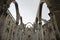 Igreja do Carmo ruins in Lisbon, Portugal.