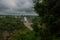 Iguassu Falls, Brazil, America. This is Iguazu Falls. A quarter of a million gallons of water flow through here every second