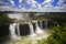 Iguassu Falls is the largest series of waterfalls on the planet