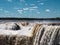 Iguazu Falls on the border of Brazil and Argentina