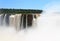 Iguazu falls. View of Brazil from side of Argentina