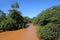 Iguazu river.