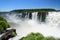 Iguazu waterfall in Argentina