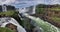 `IguaÃ§u Falls` on the Brazilian side in a large panoramic photo