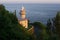 The Igueldo Lighthouse in San Sebastian city