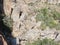 Ihlar Canyon. Cappadocia. Turkey. Landscapes of untouched nature near a rapid river in the depths of the canyon.